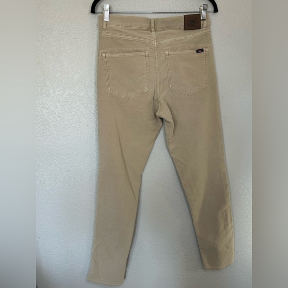 Faherty Men's Stretch Terry 5-Pocket Pant Slim Straight-Desert Khaki Sz 30 - Picture 10 of 16